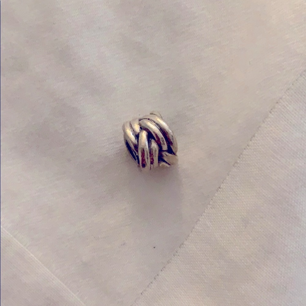 Simple silver charm